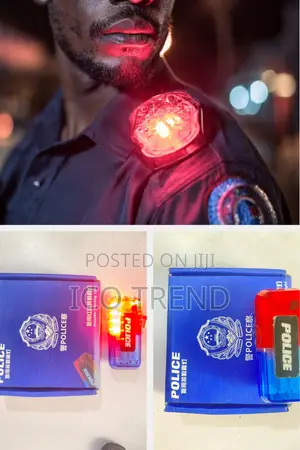 Police Shoulder And Vehicle Flasher Mini Light With Battery