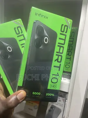 New Infinix Smart 10 HD 64 GB Black