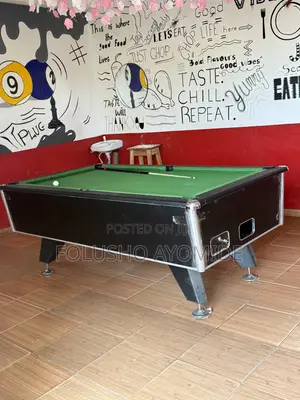 Few Months Used Marble Snooker Board