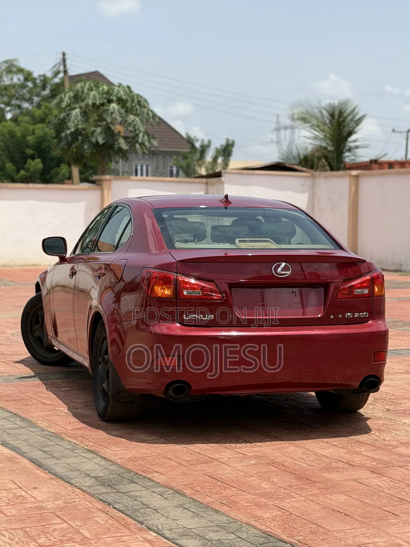 Lexus IS 250 2008 Red