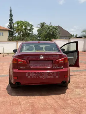 Lexus IS 250 2008 Red
