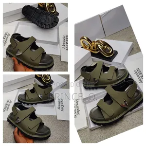 Leather McQueen Sandals