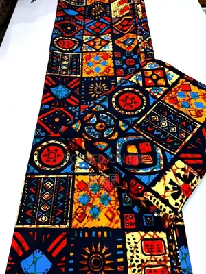 Multi Colour Tribal Patchwork Ankara