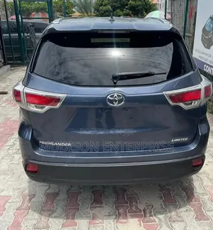 Toyota Highlander Limited 4dr SUV (3.5L 6cyl 6A) 2015 Blue