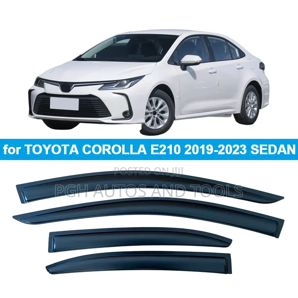 Corolla Rain Shield Side Window Deflector / Shade (Window Visor)