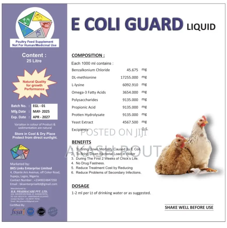 Poultry Liquid Feed Supplements