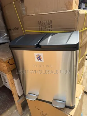 40l Stainless Steel Pedal Bin