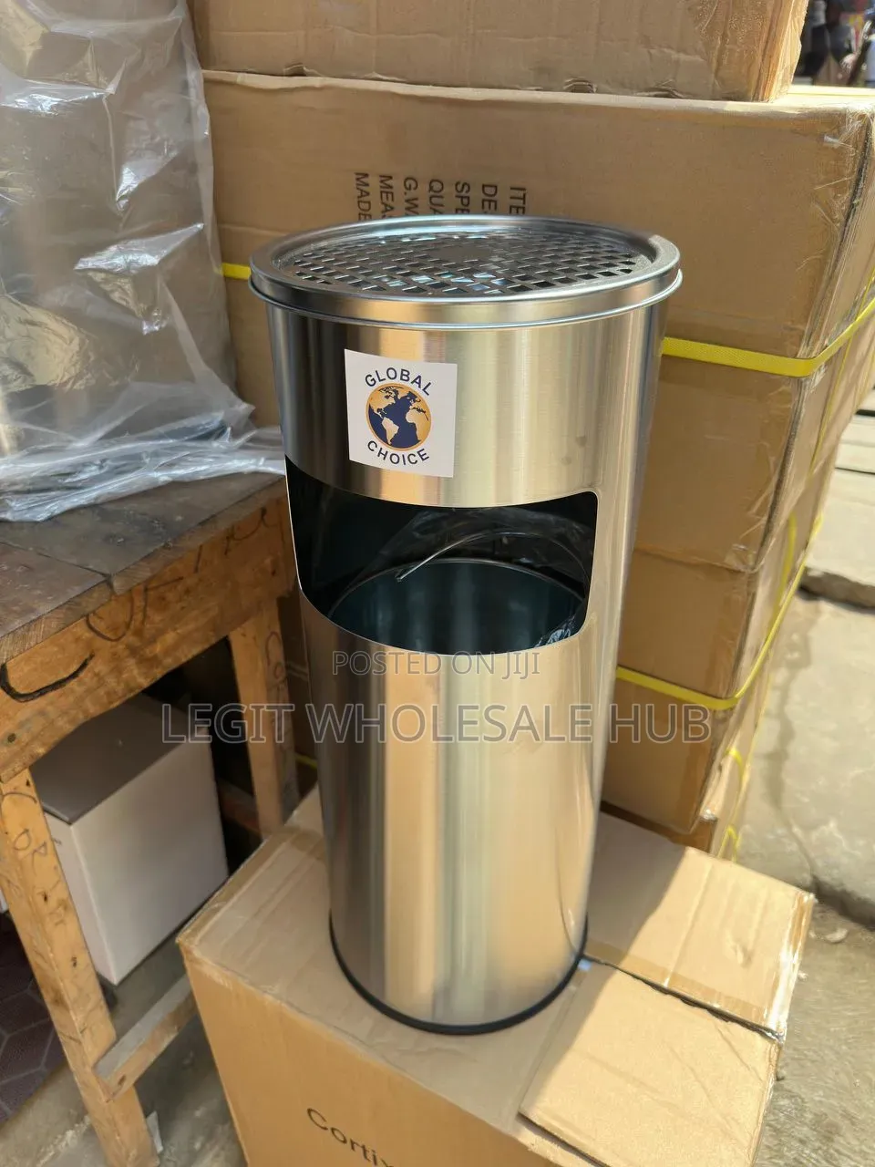 30l Stainless Steel Bin
