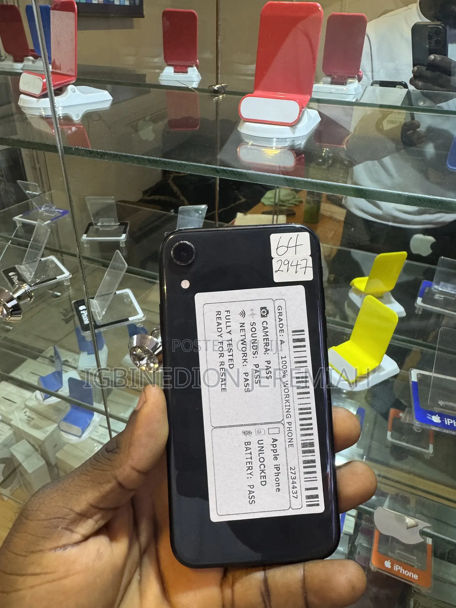 Apple iPhone XR 64 GB Black