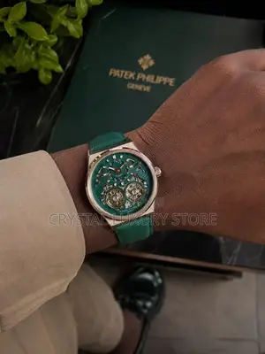 Patek Philippe Quality Luxury Chronograph Automatic Engine Wristwatch