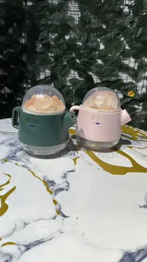 Magic Teapot Humidifier With Natural Salt Stones (Rechargeable)