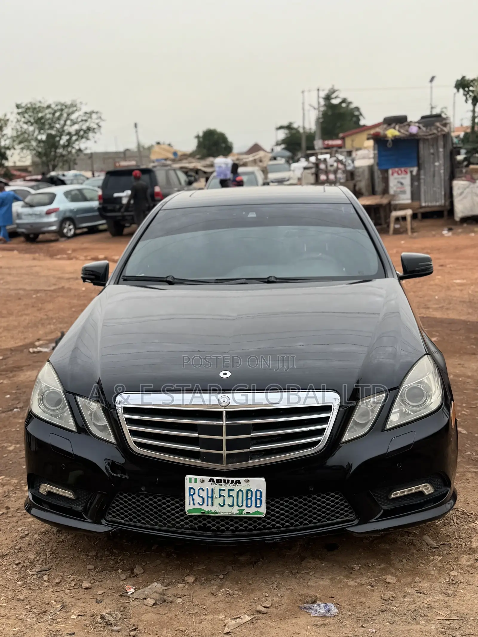 Mercedes-Benz E350 2009 Black