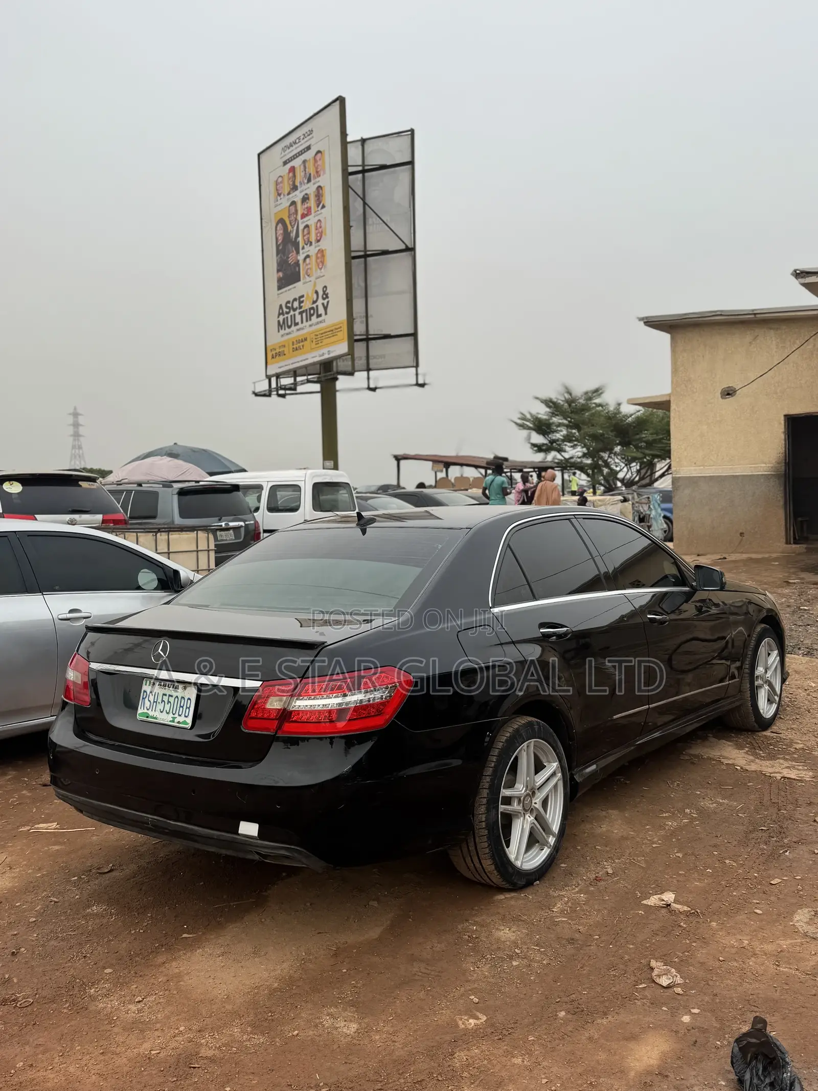 Mercedes-Benz E350 2009 Black