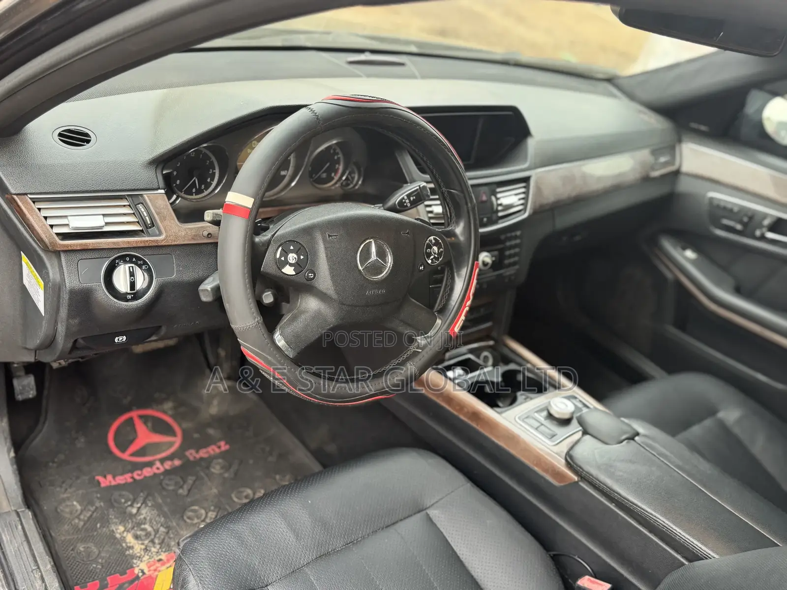 Mercedes-Benz E350 2009 Black