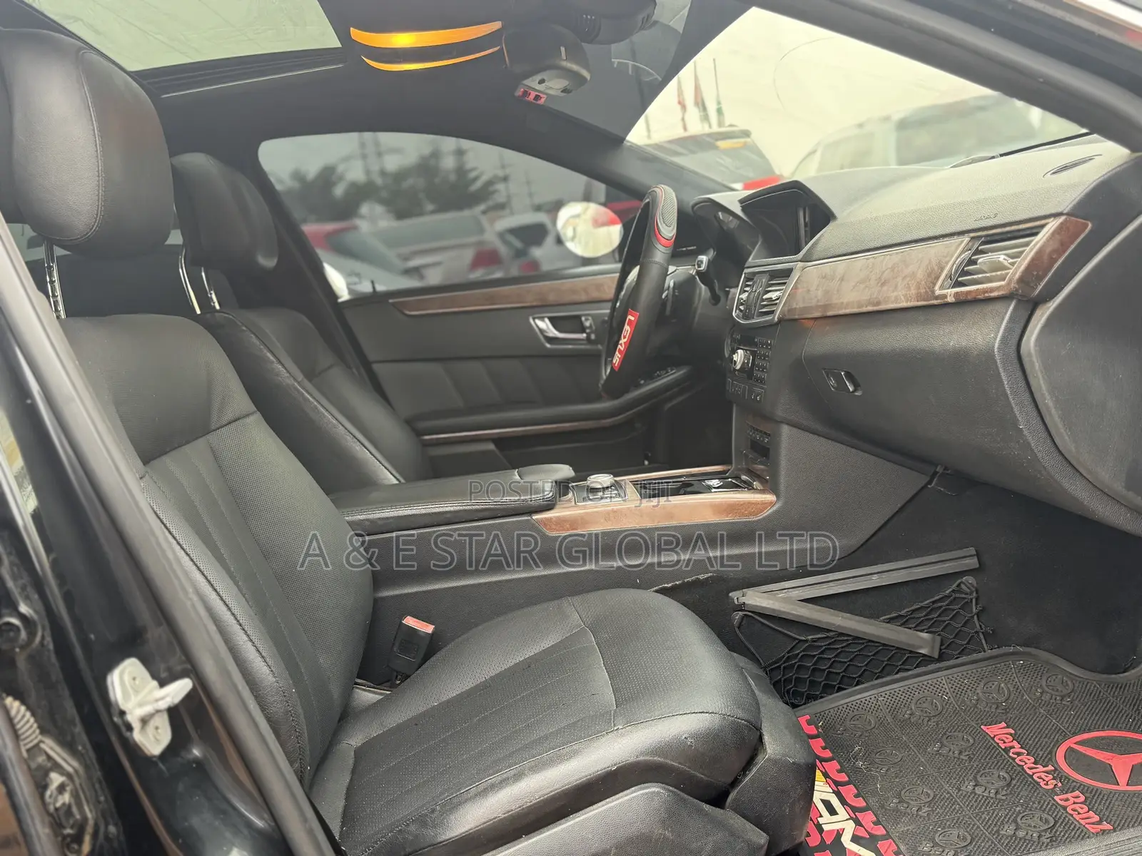 Mercedes-Benz E350 2009 Black