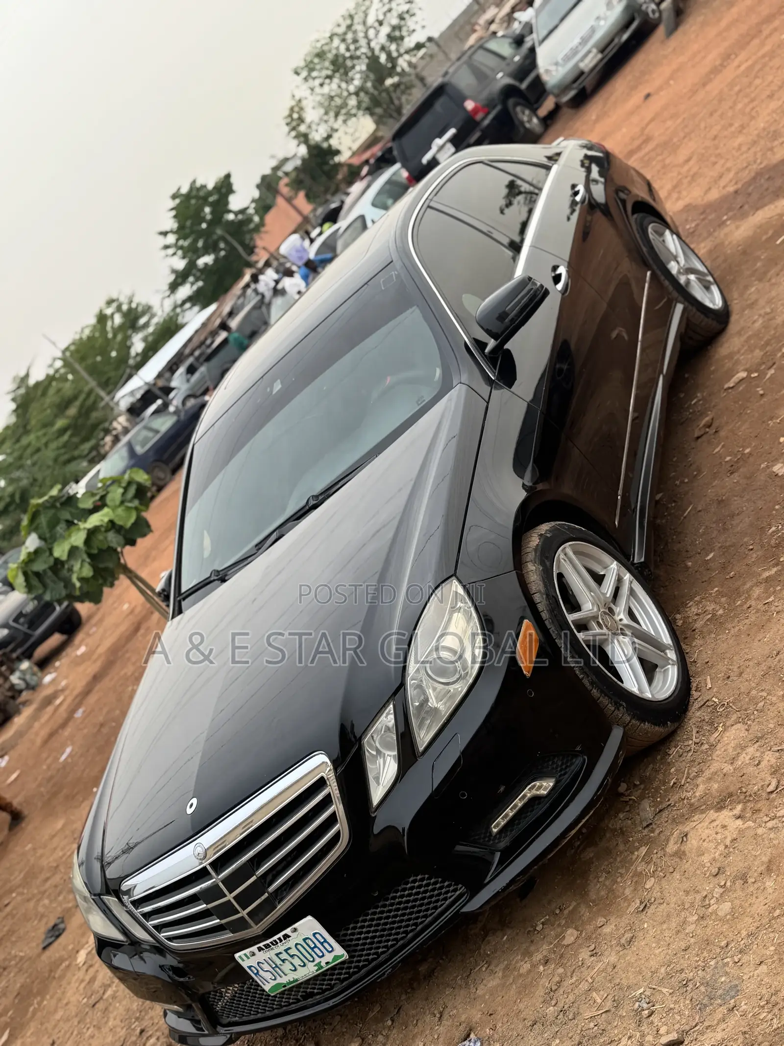 Mercedes-Benz E350 2009 Black