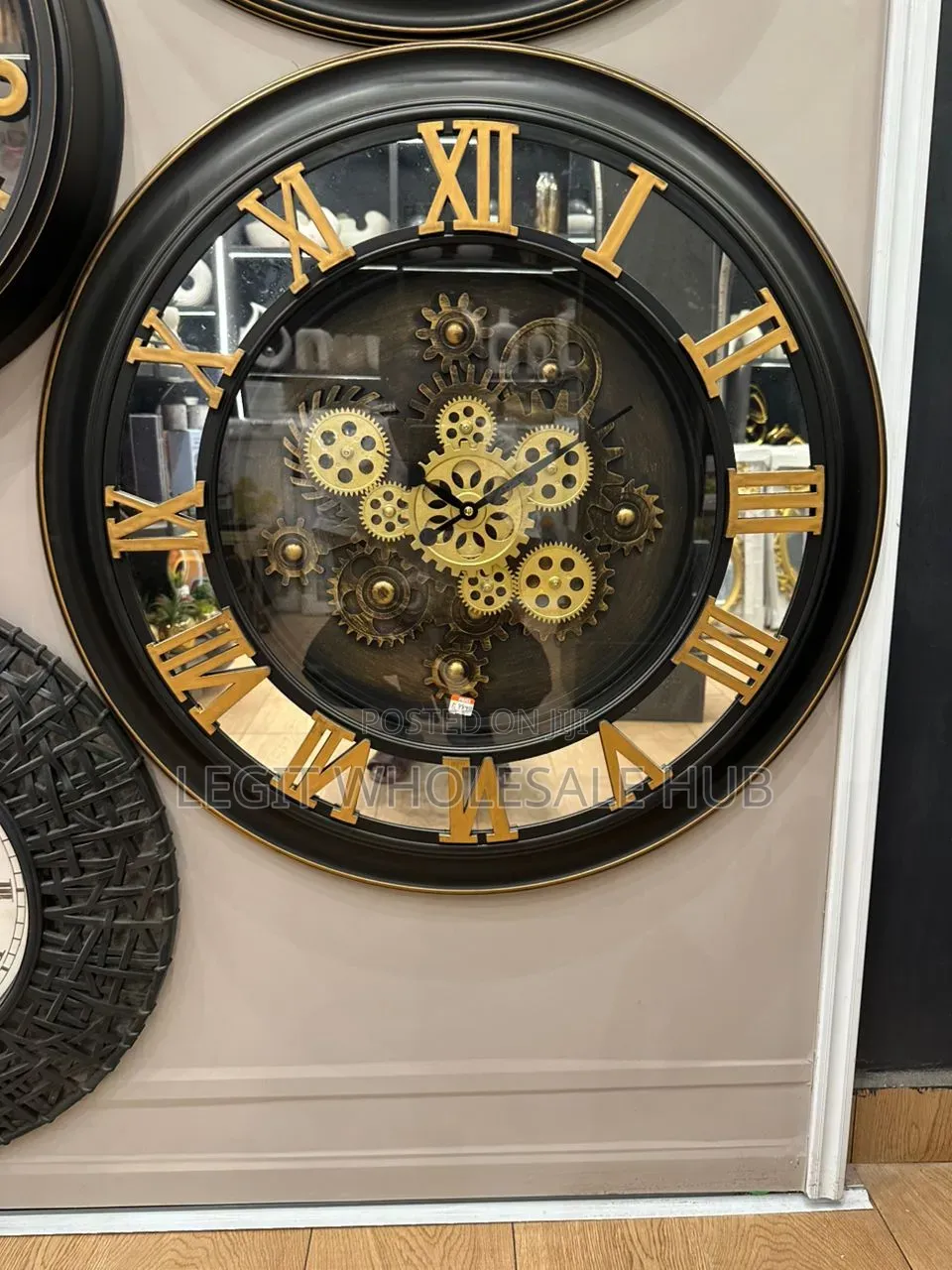 Luxury Rotor Gear Clock