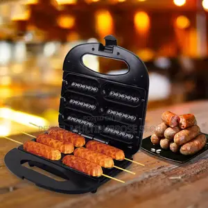 Hot Dogs Machine, Electric Grill With Oil Drip Tray