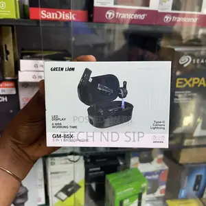 Green Lion Gm85x 3-in-1 Wireless Microphone ( Noise Cancellation)