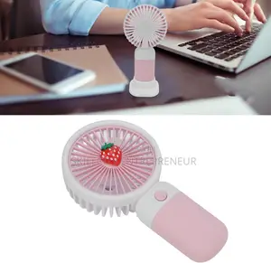 Fruit Design Rechargeable Handy Fan