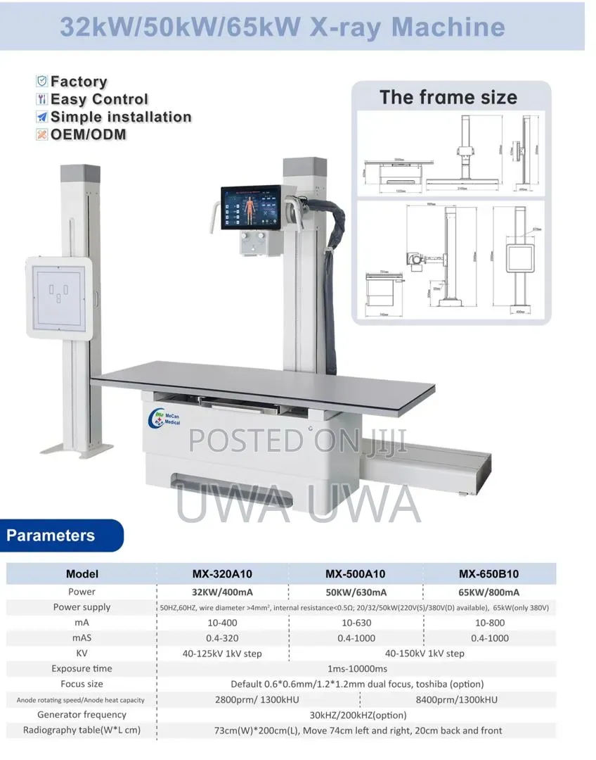 Full Digital X-Ray Machine 400ma Startic