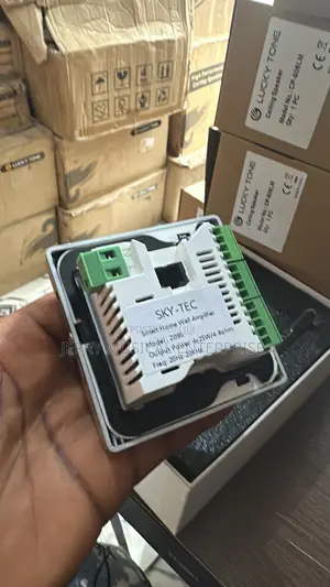 4inches Smart in Wall Amplifier With Wi-Fi and Bluetooth