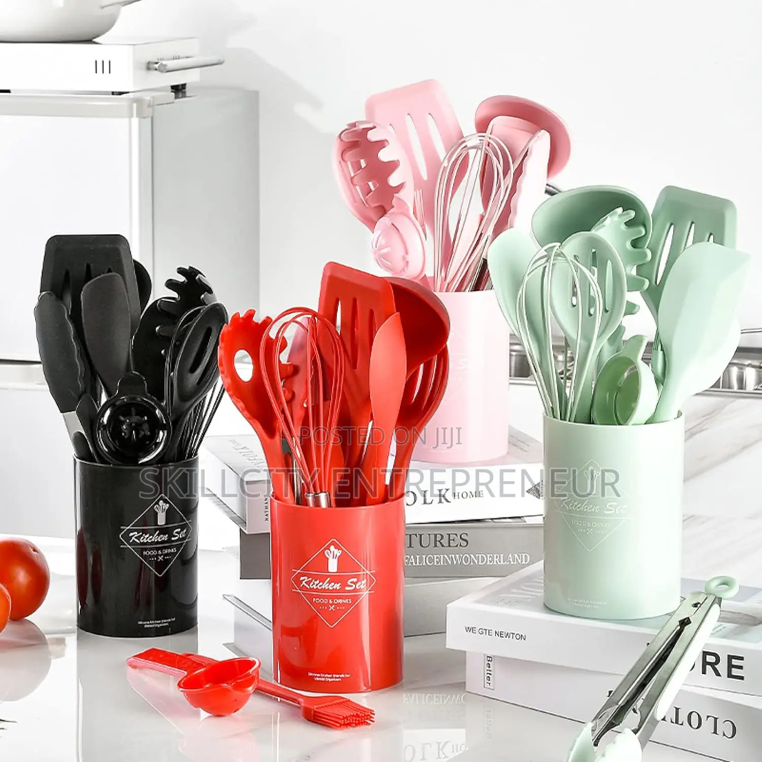 12pc's Big Silicone Spoon