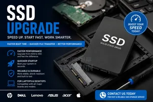 Fast SSD Upgrade for Laptops PCS in Port Harcourt
