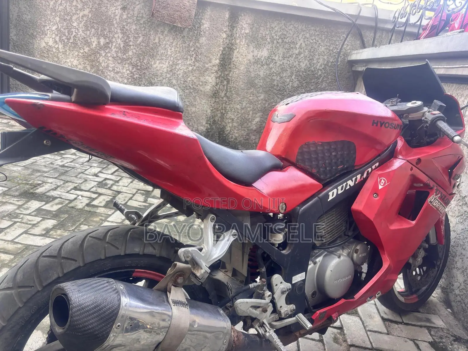 Honda Super Hawk 2017 Red