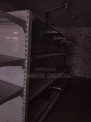 Double Supermarket Shelves