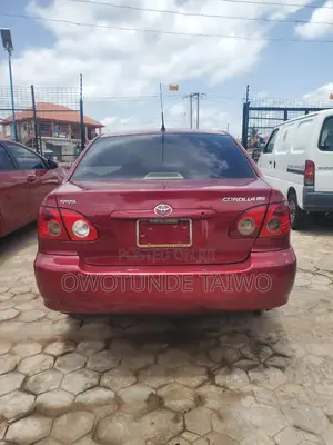 Toyota Corolla 2006 Red