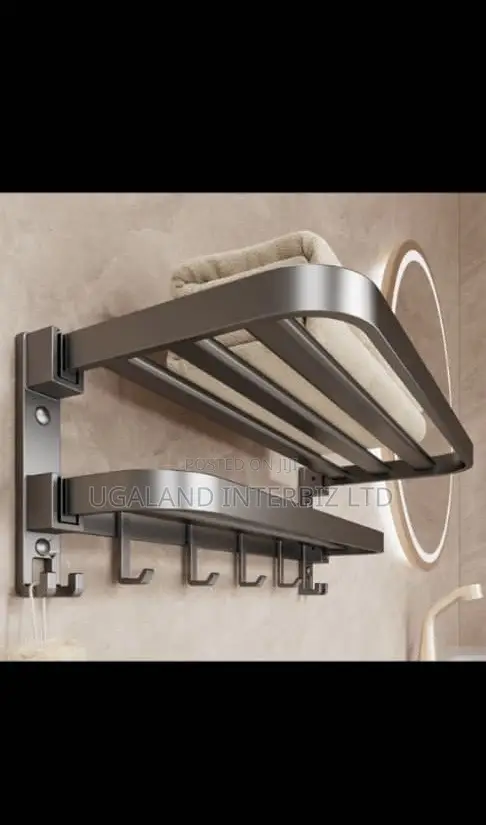 Modern Mounted Bathroom Towel Rack.
