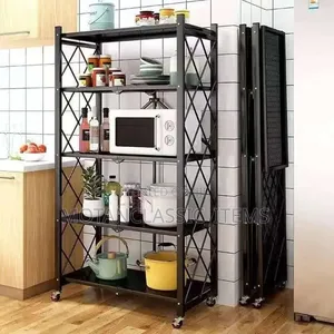 5 Steps Foldable Kitchen Rack