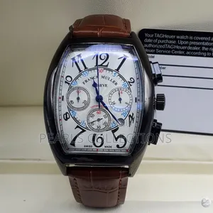 Franck Muller Leather Watch