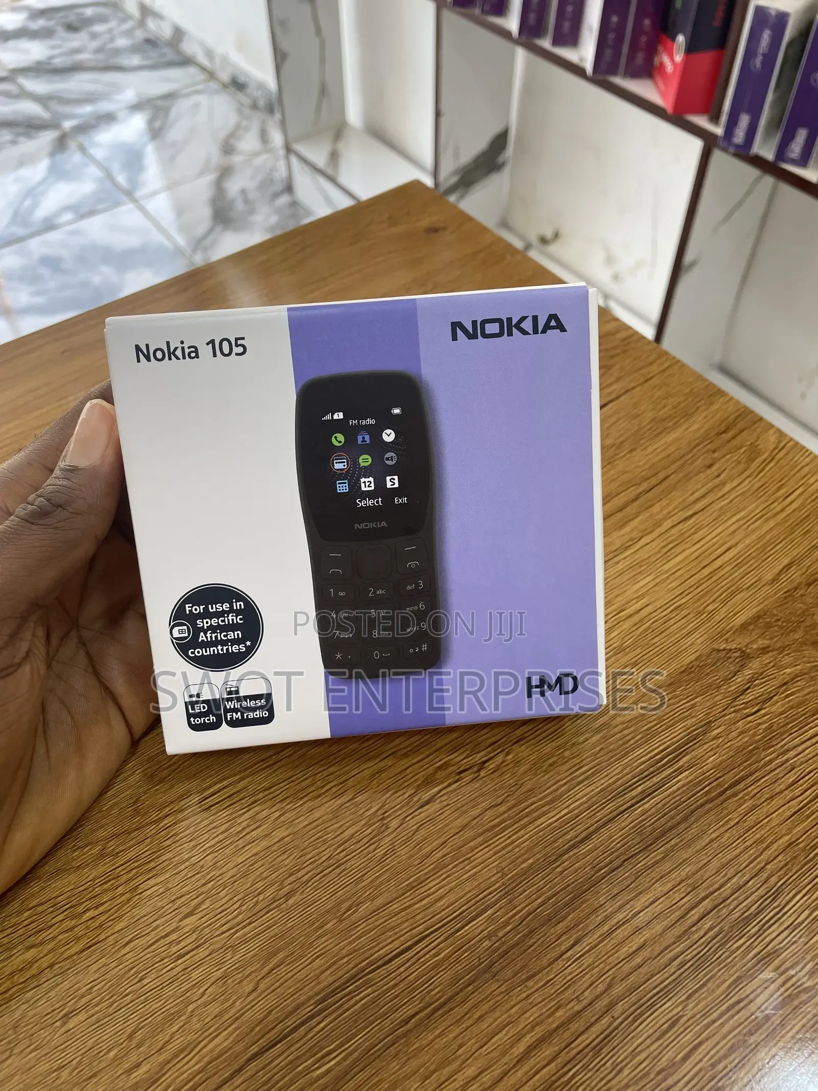 New Nokia 105 Black