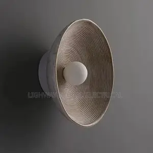 Retro Style Resin Material Indoor Wall Decor Lamp