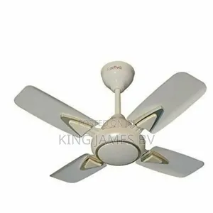 White 4 Blades Ceiling Fan