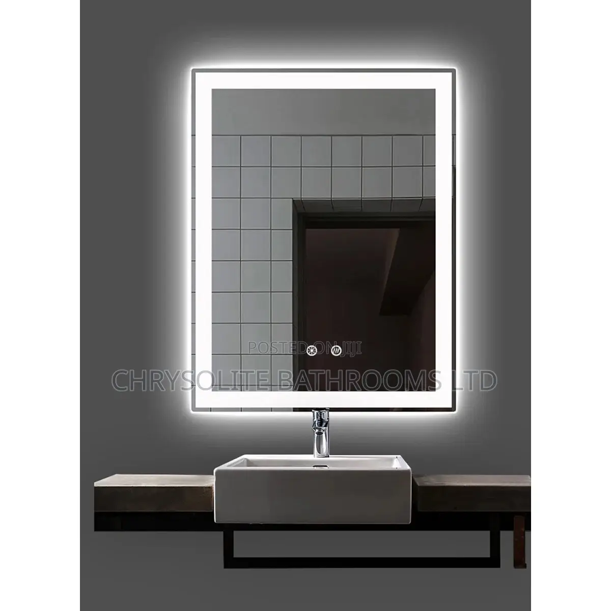 Led Light Mirror (80x60cm)