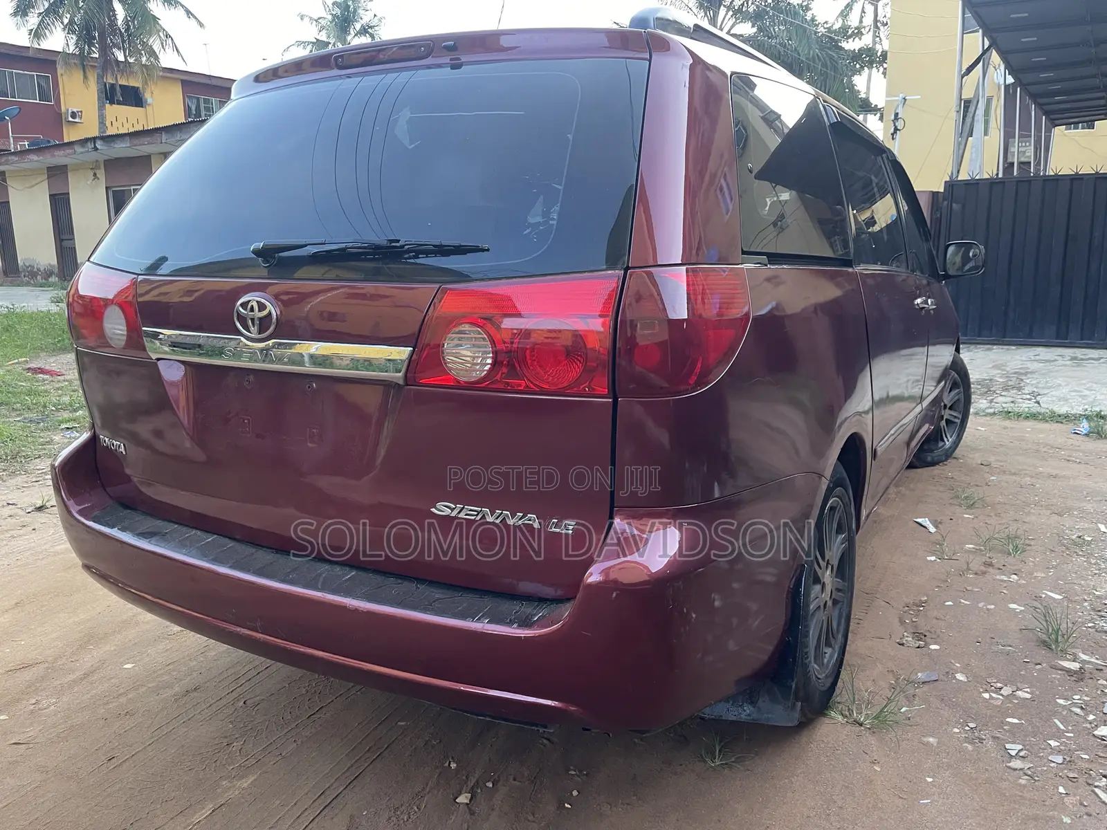 Toyota Sienna 2006 Burgundy