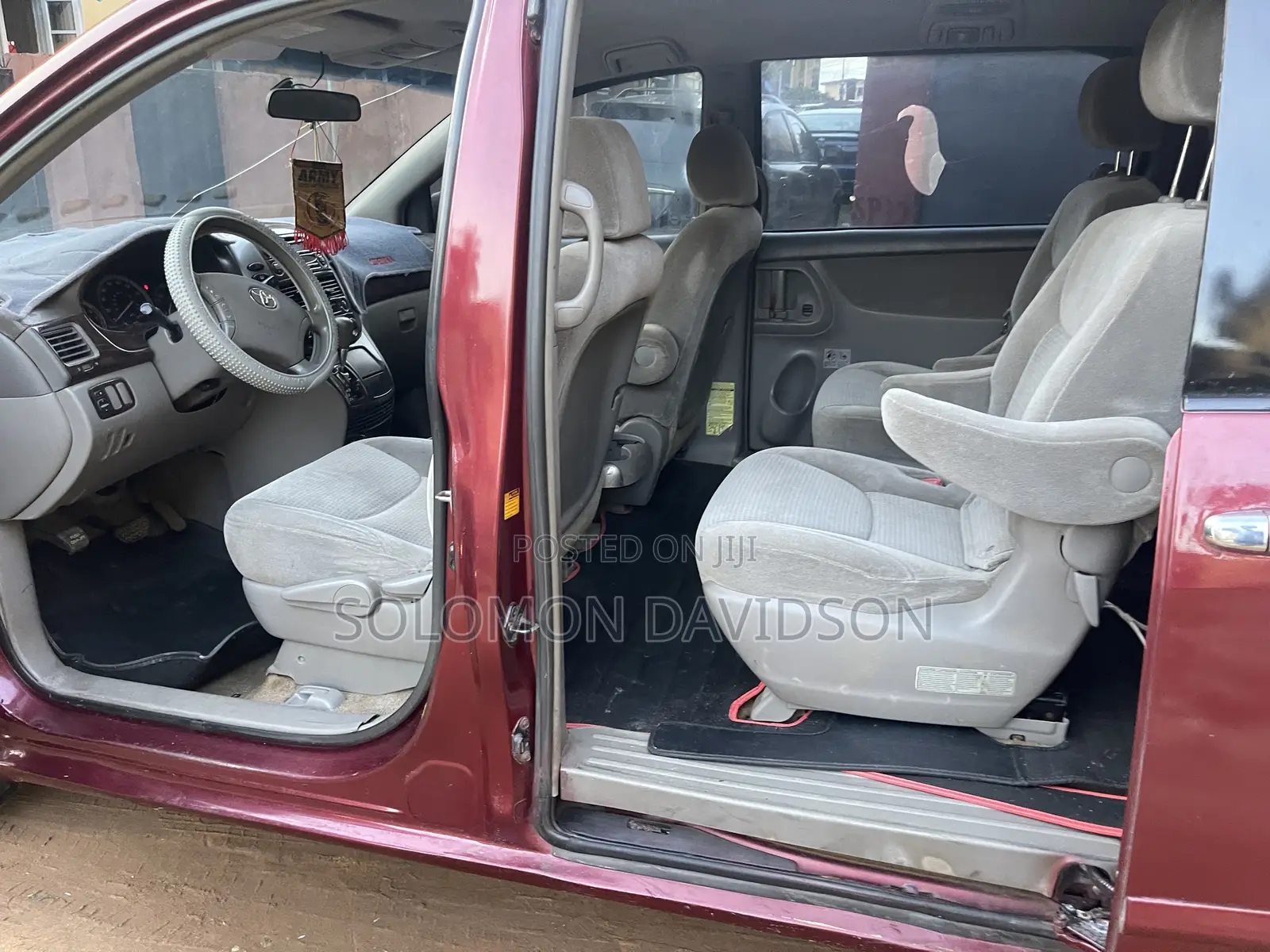 Toyota Sienna 2006 Burgundy