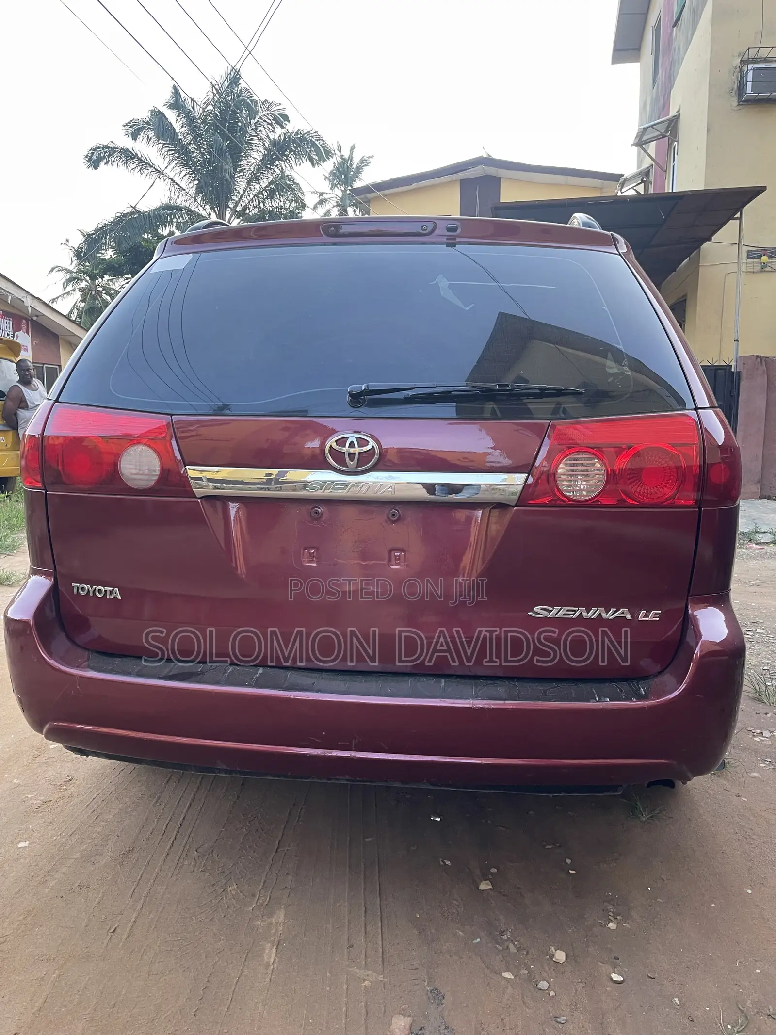Toyota Sienna 2006 Burgundy