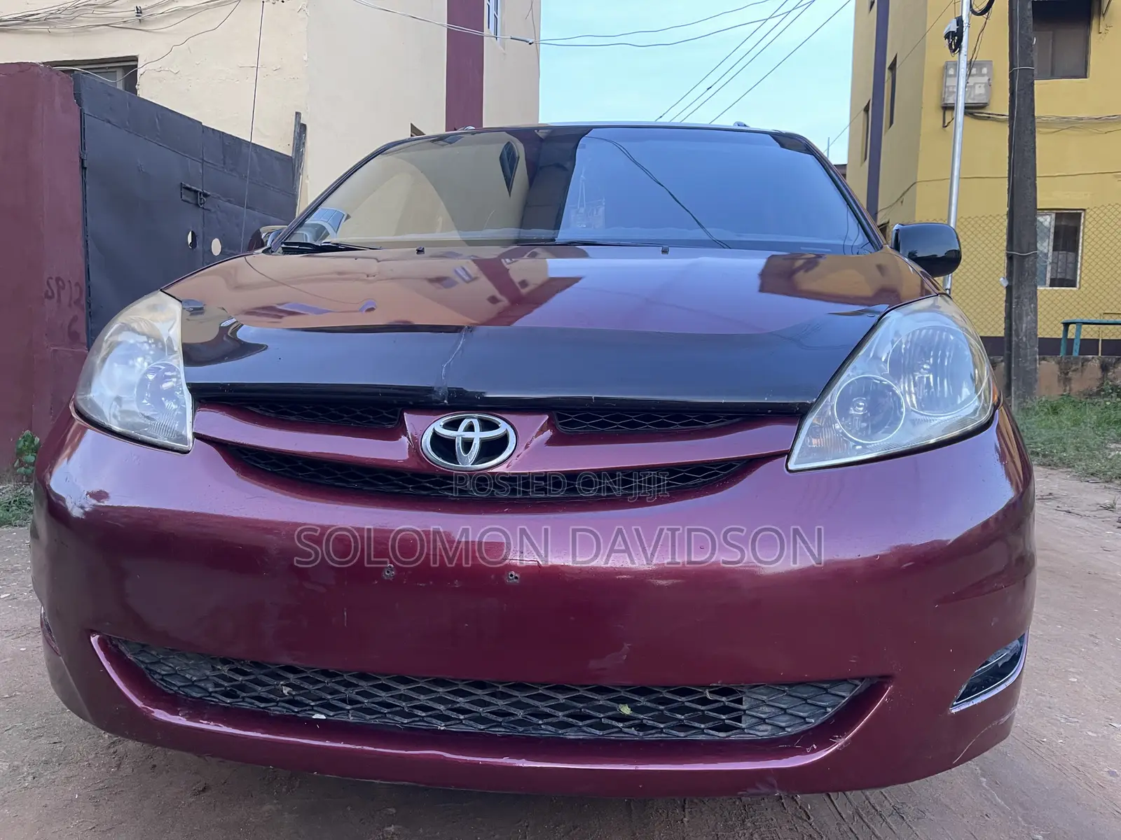 Toyota Sienna 2006 Burgundy