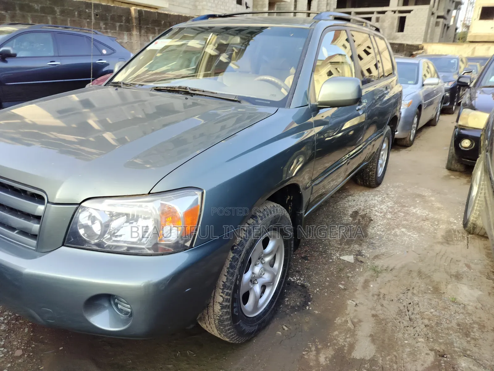 Toyota Highlander 4x4 2005 Green