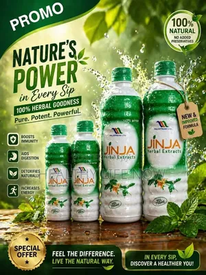 Jinja Herbal Extract 100% Natural Herbal Remedy