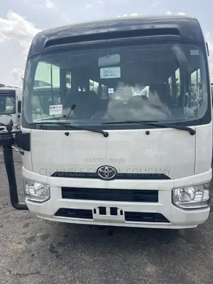 New Toyota Coaster 2025 White