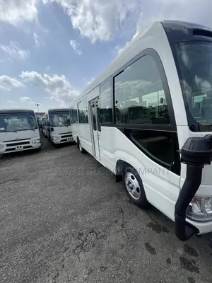 New Toyota Coaster 2025 White
