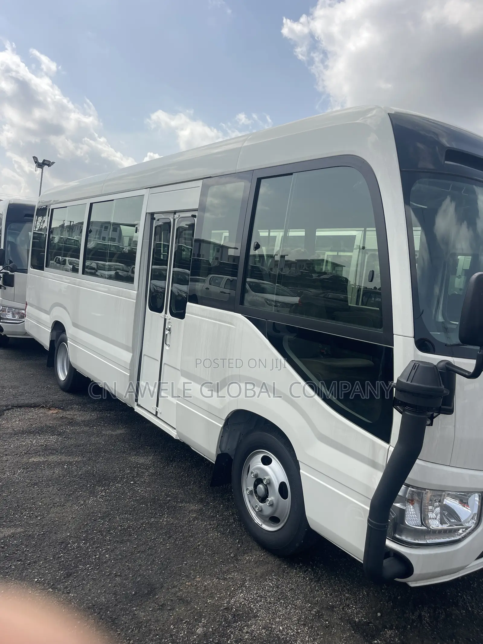 New Toyota Coaster 2025 White