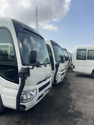New Toyota Coaster 2025 White