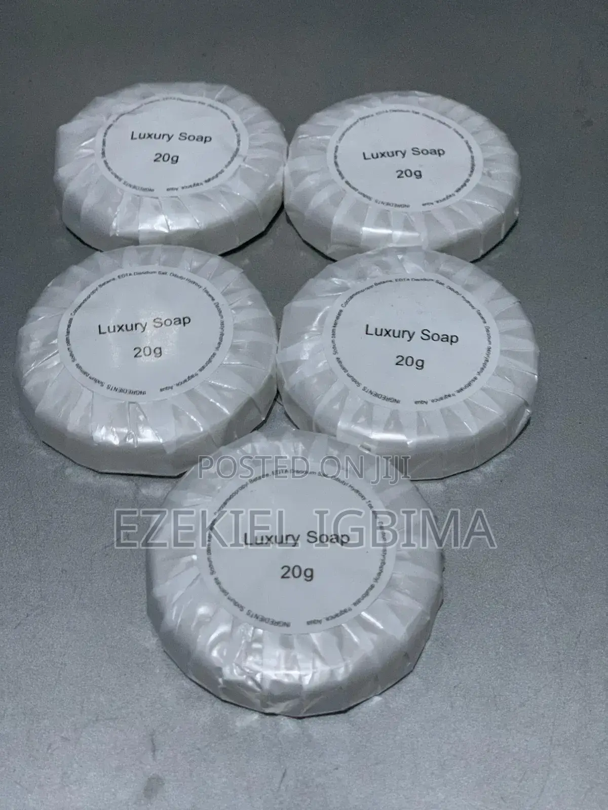 Hotel Amenities Luxury Round Soap