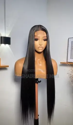 30 Inches Kimk Silky Straight Human Hair Blend – Heat Friendly | ₦